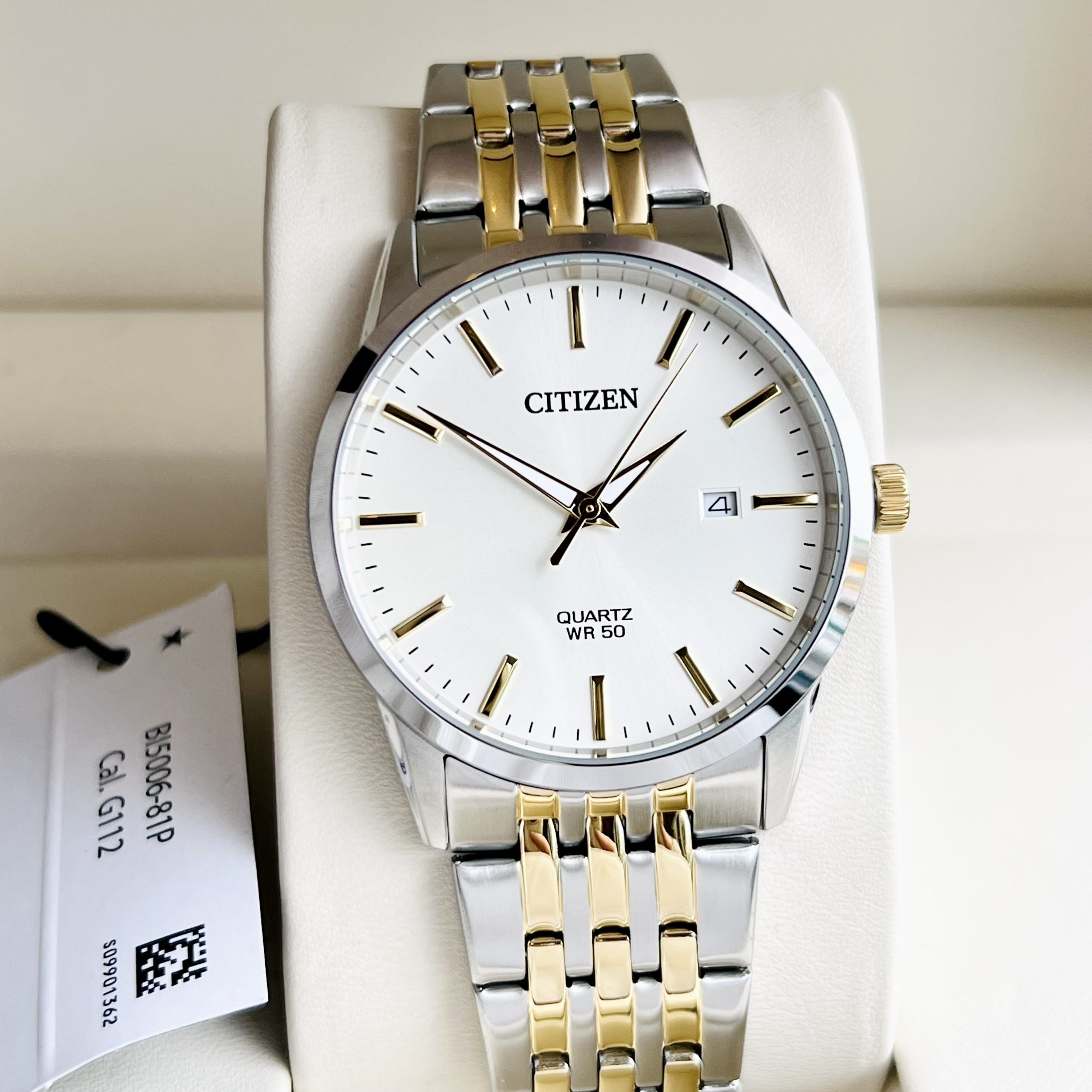 Đồng Hồ Nam Citizen Quartz Steel BI5000-87L Authentic - BH 5 Năm - Chính Hãng 100%