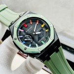 Đồng Hồ Casio G-SHOCK GA2100 CUSTOM AP Green RAINBOW - BH 5 Năm - Chính Hãng 100% — ảnh 5