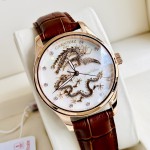 Đồng hồ nam Carnival Long Phụng Bản Đặc Biệt Special Edition Diamond - Automatic - Cơ- Kính Sapphire — ảnh 7
