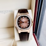 ĐỒNG HỒ NAM CARNIVAL NAUTILUS 8108G-VH-DD-N - Automatic- Dây Da- Kính Sapphire — ảnh 6
