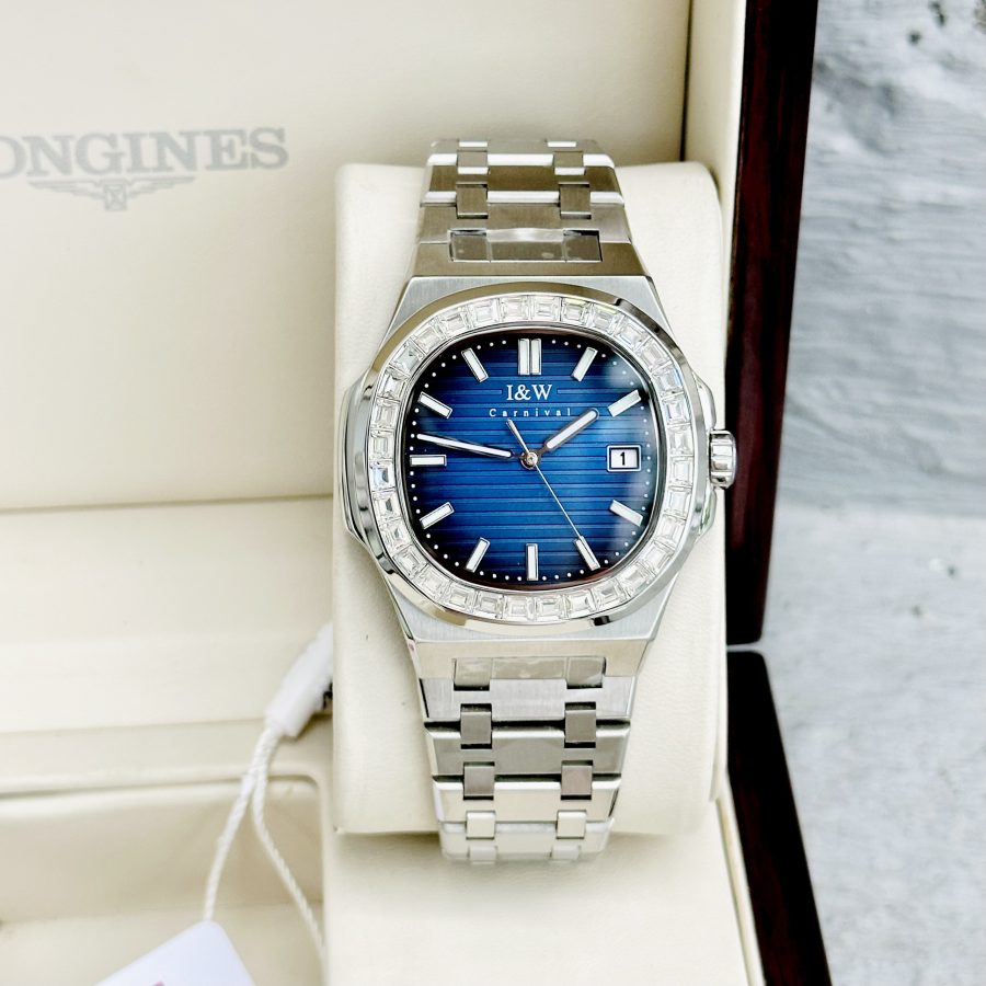 ĐỒNG HỒ NAM I&W CARNIVAL NAUTILUS 8108G-VT-X- Automatic - Dây Thép- Kính Sapphire