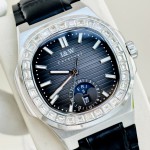 ĐỒNG HỒ NAM I&W Carnival 735G - Dây Da - Mặt xám đá - Automatic - Kính Sapphire — ảnh 3