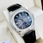 ĐỒNG HỒ NAM I&W Carnival 735G - Dây Da - Mặt xám đá - Automatic - Kính Sapphire — ảnh 10