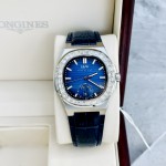 ĐỒNG HỒ NAM I&W Carnival 735G1 Dây Da Mặt Xanh- Automatic - Kính Sapphire — ảnh 7