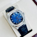 ĐỒNG HỒ NAM I&W Carnival 735G1 Dây Da Mặt Xanh- Automatic - Kính Sapphire — ảnh 9