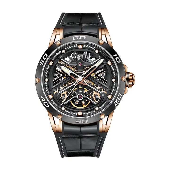 Đồng hồ Nam BONEST GATTI King Sport -BG4601-B2- 45mm - Automatic-Dây Da
