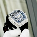 Đồng hồ Nam Bonest Gatti Ghost Dragon Star Silver Full Diamond - 45mm - Automatic — ảnh 10