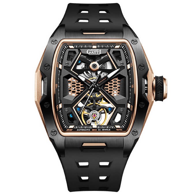 Đồng hồ Nam Bonest Gatti Ghost - BG5502- A4 - 45mm - Automatic