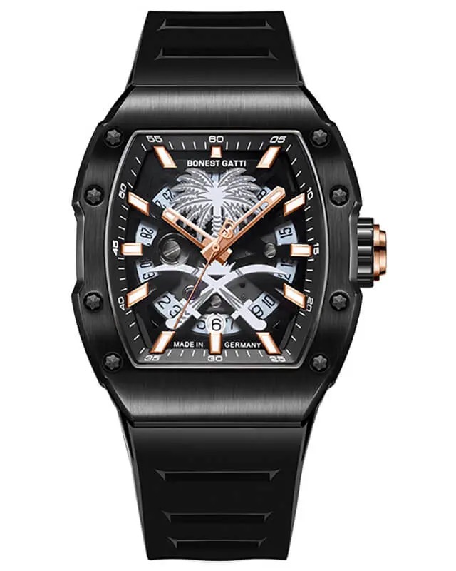 Đồng hồ Nam Bonest Gatti Palm Tree - BG9904 - A2 - 45mm - Automatic