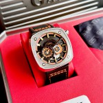 Đồng hồ Nam Bonest Gatti King Sport - BG6601- A1- 45mm - Automatic - Dây Da — ảnh 11