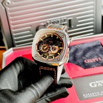 Đồng hồ Nam Bonest Gatti King Sport - BG6601- A1- 45mm - Automatic - Dây Da — ảnh 3