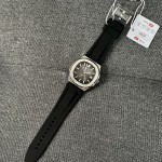 ĐỒNG HỒ NAM I&W Carnival 721G Gray - Viền Bạc Trơn - Dây Cao Su - Automatic - Kính Sapphire — ảnh 3