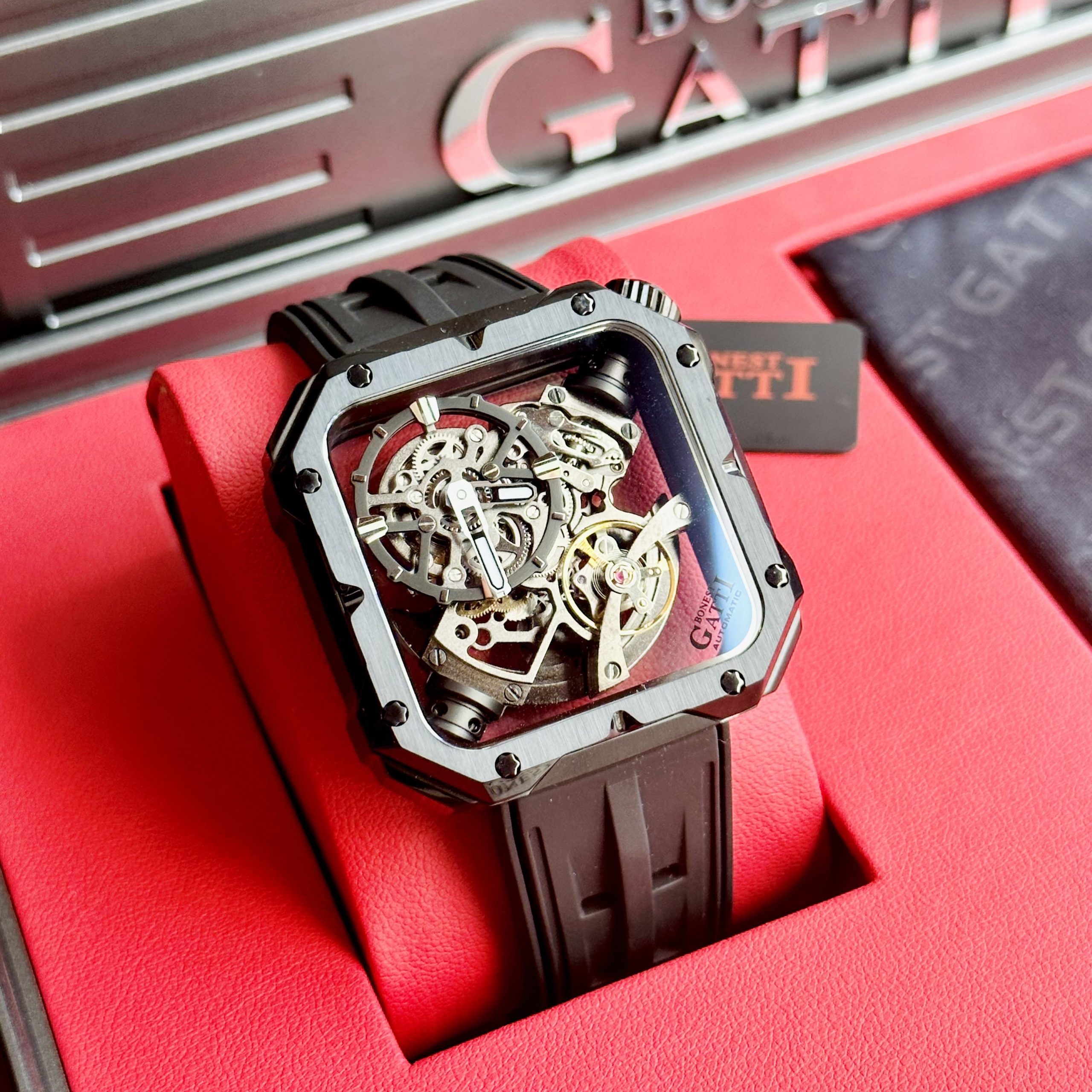 Đồng hồ Nam BONEST GATTI MECHANICAL MOVEMENT BG5804 -A2- 45mm - Automatic