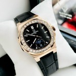 ĐỒNG HỒ NAM Carnival 8110G - Mặt Đen - Automatic - Dây Da - Kính Sapphire — ảnh 2
