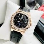 ĐỒNG HỒ NAM Carnival 8110G - Mặt Đen - Automatic - Dây Da - Kính Sapphire — ảnh 5