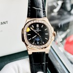 ĐỒNG HỒ NAM Carnival 8110G - Mặt Đen - Automatic - Dây Da - Kính Sapphire — ảnh 6