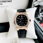 ĐỒNG HỒ NAM Carnival 8110G - Mặt Đen - Automatic - Dây Da - Kính Sapphire — ảnh 8