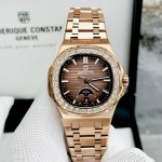 ĐỒNG HỒ NAM Carnival 8110G - Mặt Nâu - Automatic - Dây Thép Gold - Kính Sapphire — ảnh 2