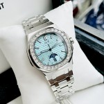 ĐỒNG HỒ NAM I&W Carnival 735G TIFFANY - Viền Đá - Dây Thép - Automatic - Kính Sapphire — ảnh 9