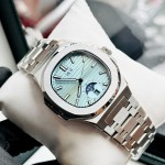ĐỒNG HỒ NAM I&W Carnival 735G TIFFANY - Viền Trơn - Dây Thép - Automatic - Kính Sapphire — ảnh 6