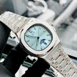 ĐỒNG HỒ NAM I&W Carnival 735G TIFFANY - Viền Trơn - Dây Thép - Automatic - Kính Sapphire — ảnh 7