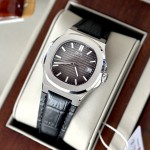 ĐỒNG HỒ NAM I&W Carnival 721G Gray - Viền Bạc Trơn - Automatic - Dây Da - Kính Sapphire — ảnh 7