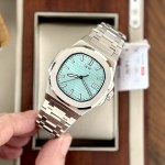 ĐỒNG HỒ NAM I&W Carnival 721G TIFFANY - Viền Bạc Trơn - Dây Thép - Automatic - Kính Sapphire — ảnh 6