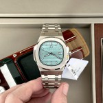 ĐỒNG HỒ NAM I&W Carnival 721G TIFFANY - Viền Bạc Trơn - Dây Thép - Automatic - Kính Sapphire — ảnh 7
