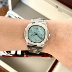 ĐỒNG HỒ NAM I&W Carnival 721G TIFFANY - Viền Bạc Trơn - Dây Thép - Automatic - Kính Sapphire — ảnh 2