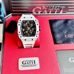 Đồng hồ Nam BONEST GATTI Carbon BG9907 White - 45mm - Automatic — ảnh 8