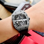 Đồng hồ Nam BONEST GATTI Carbon BG9907 Black - 45mm - Automatic — ảnh 11