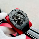 Đồng hồ Nam BONEST GATTI Carbon BG9907 Black - 45mm - Automatic — ảnh 4