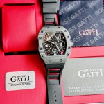 Đồng hồ Nam BONEST GATTI Carbon BG9907 Black - 45mm - Automatic — ảnh 5
