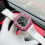 Đồng hồ Nam BONEST GATTI Carbon BG9907 Bugundy - 45mm - Automatic — ảnh 8