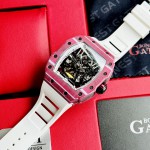 Đồng hồ Nam BONEST GATTI Carbon BG9907 Bugundy - 45mm - Automatic — ảnh 12
