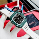 Đồng hồ Nam BONEST GATTI Carbon BG9907 Green - 45mm - Automatic — ảnh 6