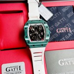 Đồng hồ Nam BONEST GATTI Carbon BG9907 Green - 45mm - Automatic — ảnh 8