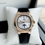 ĐỒNG HỒ NAM Carnival 8110G - Mặt Trắng Đá - Automatic - Dây Da - Kính Sapphire — ảnh 1