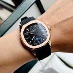 ĐỒNG HỒ NAM Carnival Aquanus 8113G - Mặt Black - Viền Vàng - Dây Cao Su - Automatic - Kính Sapphire — ảnh 11