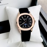 ĐỒNG HỒ NAM Carnival Aquanus 8113G - Mặt Black - Viền Vàng - Dây Cao Su - Automatic - Kính Sapphire — ảnh 2
