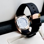 ĐỒNG HỒ NAM Carnival Aquanus 8113G - Mặt Black - Viền Vàng - Dây Cao Su - Automatic - Kính Sapphire — ảnh 6
