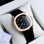ĐỒNG HỒ NAM Carnival Aquanus 8113G - Mặt Black - Viền Vàng - Dây Cao Su - Automatic - Kính Sapphire — ảnh 7