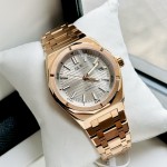 ĐỒNG HỒ NAM I&W Carnival 711G - Mặt Gray - Viền Vàng Trơn - Dây Thép Gold - Automatic - Kính Sapphire — ảnh 1