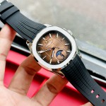 ĐỒNG HỒ NAM Carnival Aquanus 8113G - Mặt Gold - Viền Bạc - Dây Cao Su - Automatic - Kính Sapphire — ảnh 3