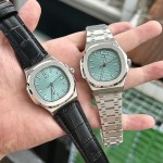 ĐỒNG HỒ NAM I&W Carnival 721G TIFFANY - Viền Bạc Trơn - Dây Da - Automatic - Kính Sapphire — ảnh 5