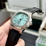 ĐỒNG HỒ NAM I&W Carnival 721G TIFFANY - Viền Bạc Trơn - Dây Da - Automatic - Kính Sapphire — ảnh 6