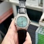 ĐỒNG HỒ NAM I&W Carnival 721G TIFFANY - Viền Bạc Trơn - Dây Da - Automatic - Kính Sapphire — ảnh 9