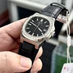 ĐỒNG HỒ NAM I&W CARNIVAL NAUTILUS 8108G- Viền Đá - Dây Da - Automatic - Kính Sapphire — ảnh 3