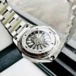 ĐỒNG HỒ NAM Carnival Aquanus 8113G - Mặt Đen- Viền Bạc - Dây Thép - Automatic - Kính Sapphire — ảnh 2