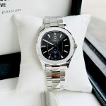 ĐỒNG HỒ NAM Carnival Aquanus 8113G - Mặt Đen- Viền Bạc - Dây Thép - Automatic - Kính Sapphire — ảnh 1